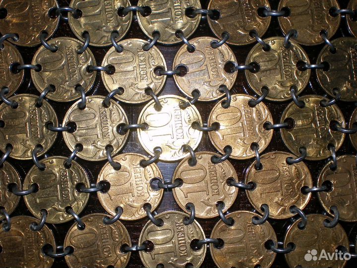 Кольчужный монетный ковер