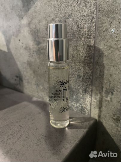 Kilian apple brandy on the rocks