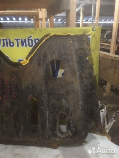 Защита двигателя Renault Logan