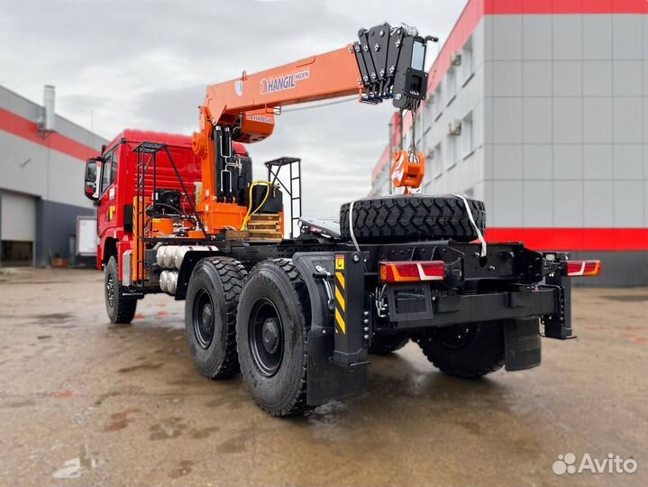 Бортовой грузовик Shacman X3000 с КМУ HANGIL SV, 2024