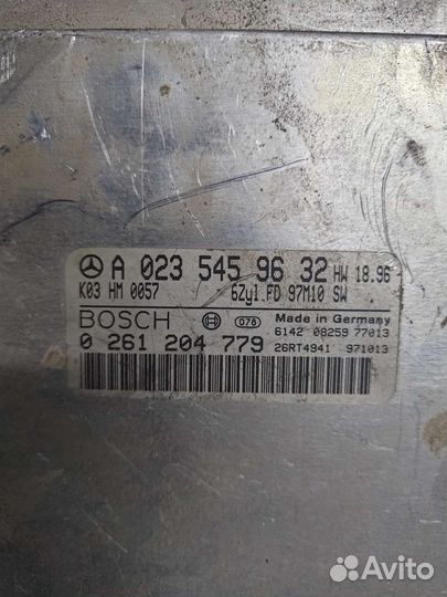 Эбу мозги на m112 Mercedes