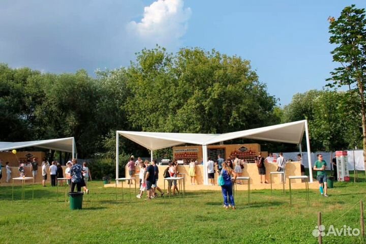 Аренда шатра kait с доставкой и монтажем