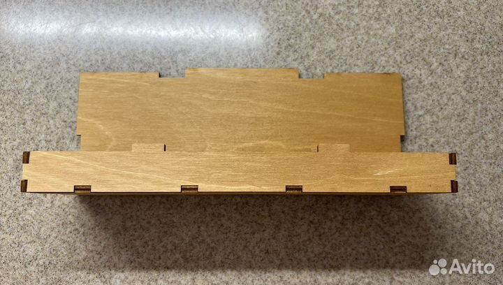 Коробка деревянная для галстука подарочная