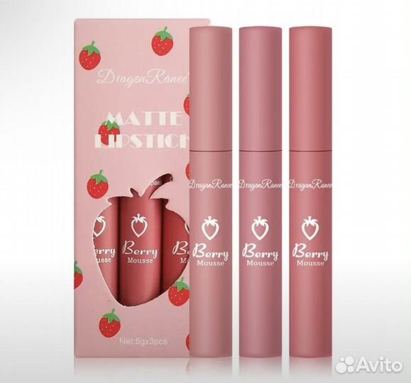 Матовые помады набор