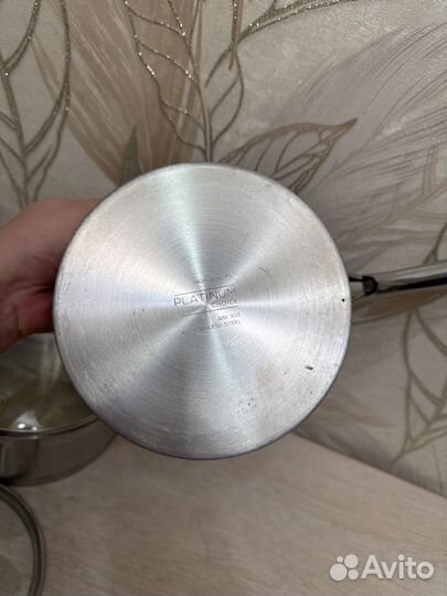 Кастрюли нержавейка 3 литра индукция