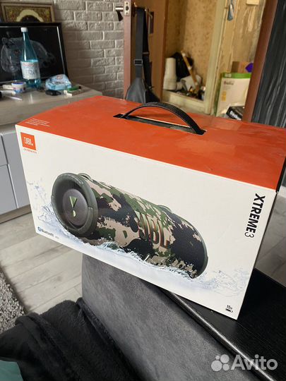Коробка от jbl xtreme 3