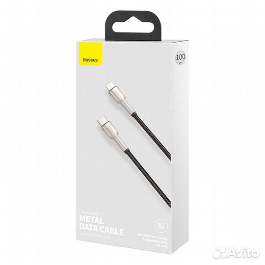 Кабель Baseus Cafule Series Metal Data Cable