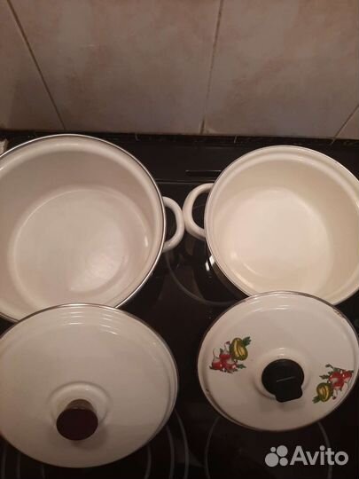 Кастрюля эмалированная СССР