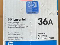 Картридж лазерный HP 36A (CB436A) черный, с чипом