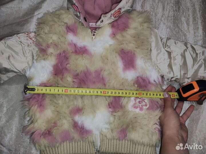 Куртка для девочки зима 110