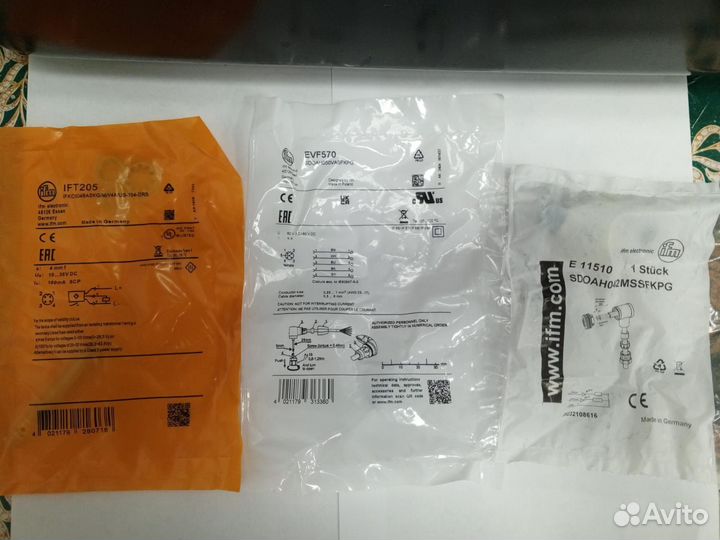 Датчик индуктивный, ifm