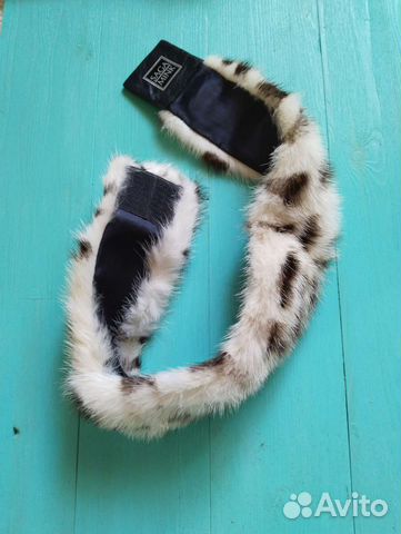Повязка на голову из норки