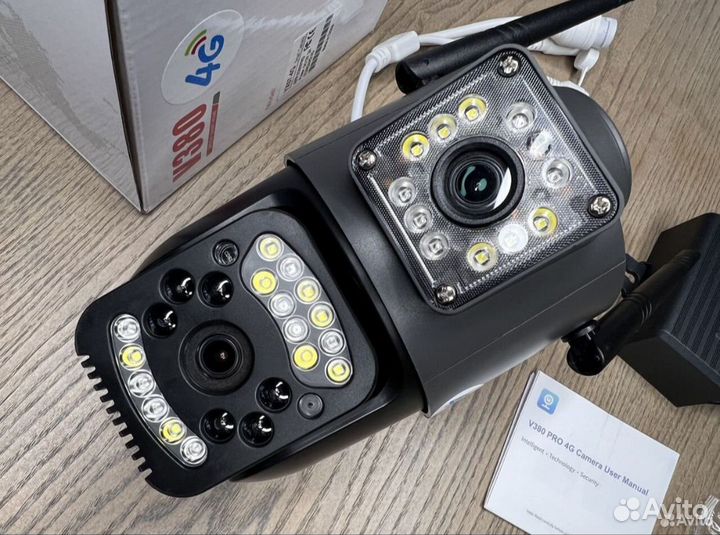 Уличная камера видеонаблюдения 4g 5мп