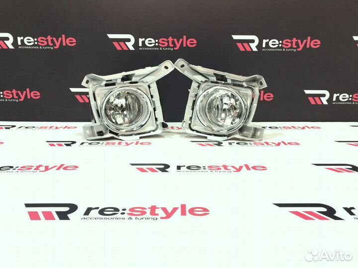 Туманки Toyota Land Cruiser 200 12-15г