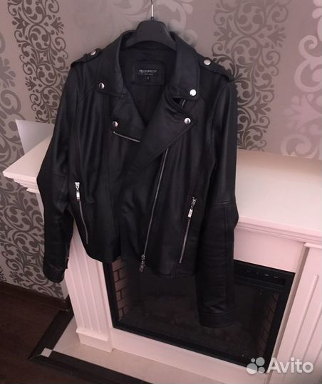 Кожаная косуха новая