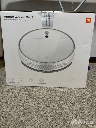 Робот пылесос xiaomi mi robot vacuum mop 2