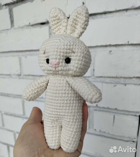 Вязаный набор для малыша игрушка и грызунок