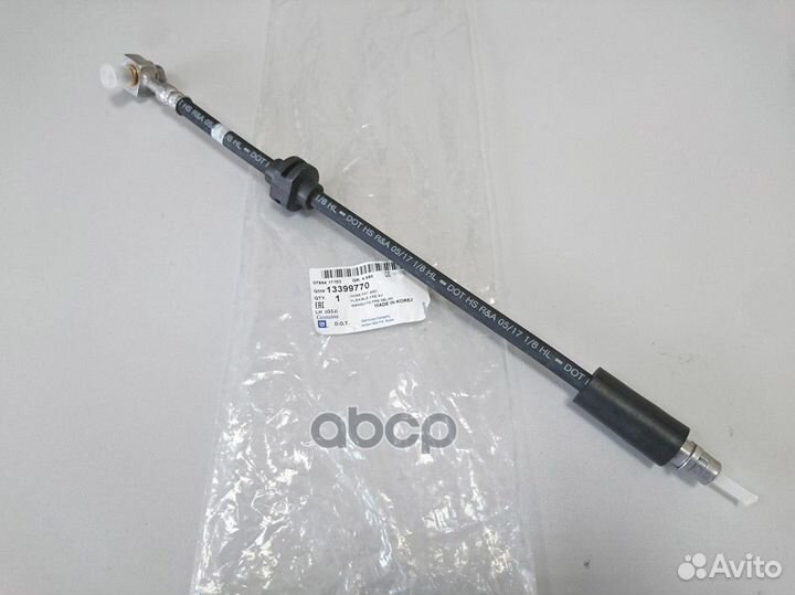 Шланг тормозной перед лев GM 1989