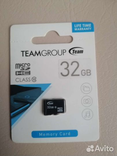 Карта памяти Team microsdhc 32GB Class 10 (tusd)