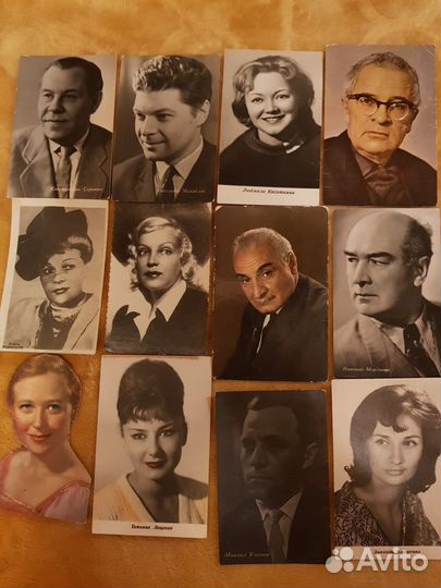 Фотографии советских артистов