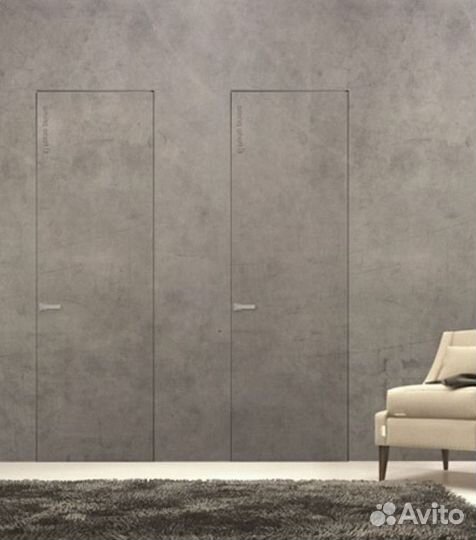 Двери межкомнатные скрытые под отделку