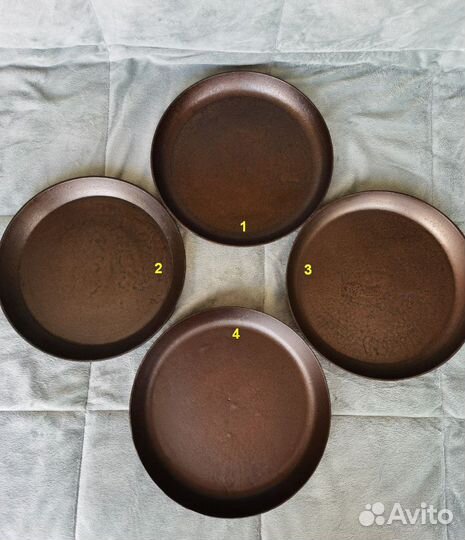 Сковороды чугунные блинные старинные 25см