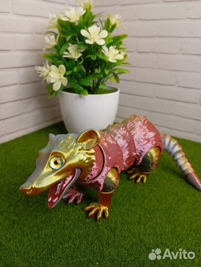 Опоссум 3Д игрушка 22 см