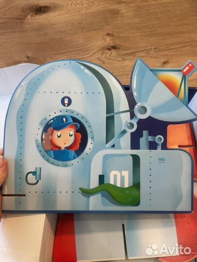 Пазл гигантский 3D Ракета Собери и построй