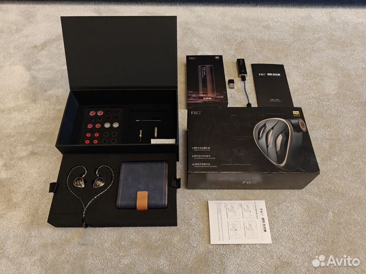 Наушники FiiO FH5s Pro + Усилитель FiiO KA3