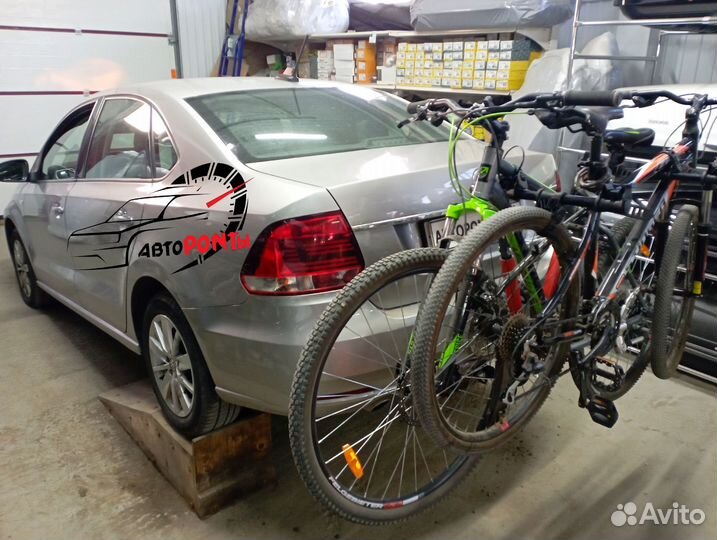 Велокрепление на фаркоп Фольксваген Поло 3 велика