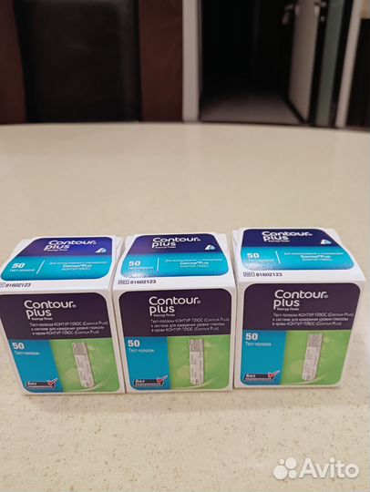 Тест полоски Сontour plus