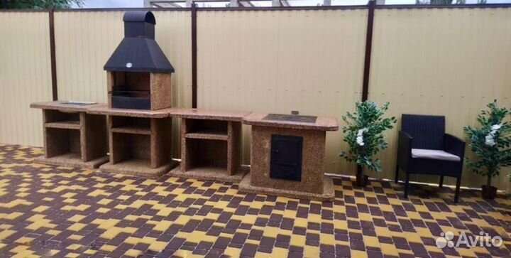 Модульные печи барбекю,печь под казан,тандыр