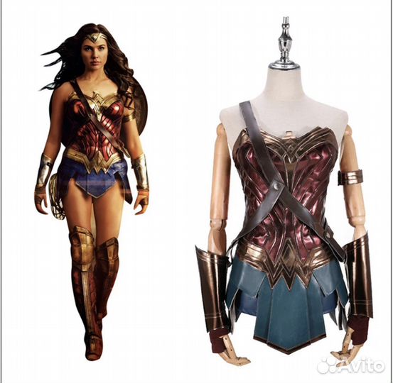 Костюм чудо женщина на хеллоуин