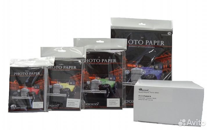 Фотобумага 10x15 глянцевая 230гр. Revcol100 листов