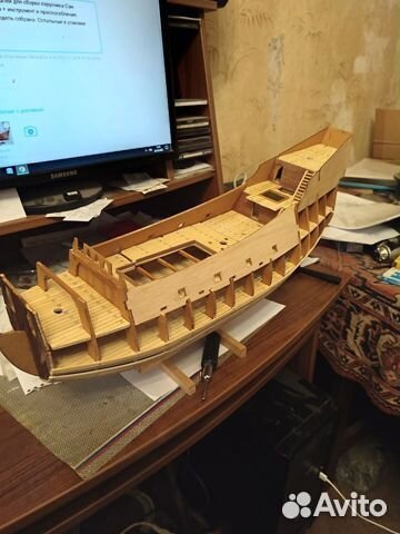 Сборная модель парусника