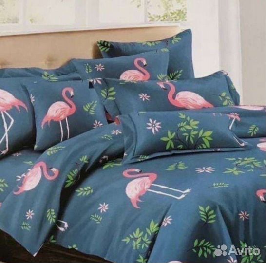 Постельное белье 1.5 спальные поплин