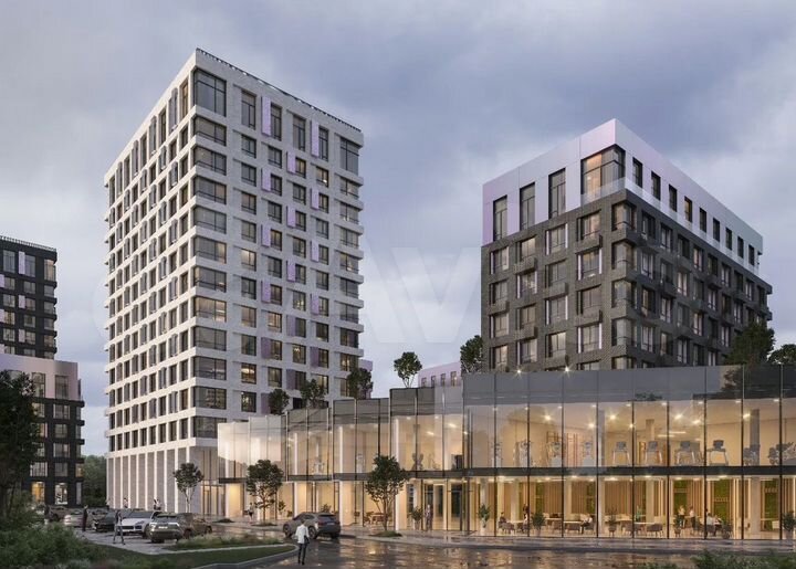 Апартаменты 45 м² в ЖК 