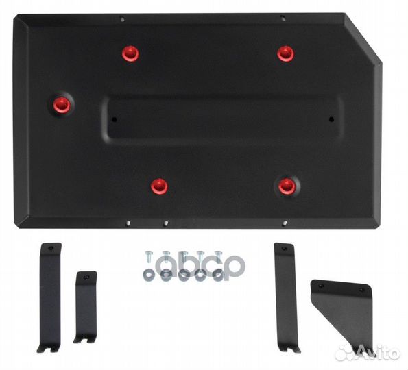 Защита топливного бака + комплект крепежа, Авто