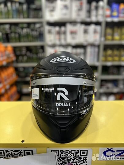 Мотошлем HJC rpha 1 matt black