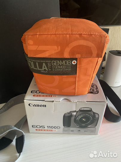 Зеркальный фотоаппарат canon eos 1100d