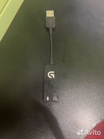 Usb адаптер (переходник на 7.1 звук) Logitech