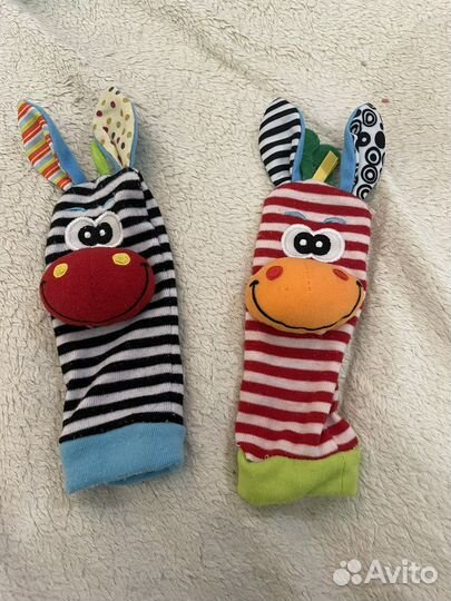 Носки погремушки