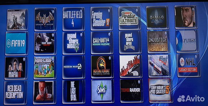 Sony PS3 Playstation Slim 30 Игр 320Гб