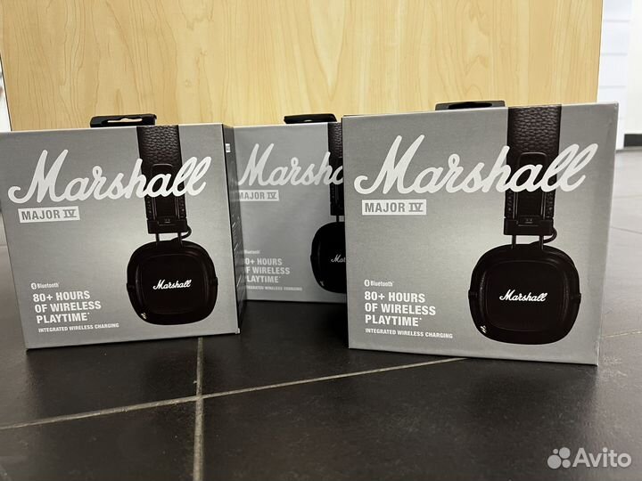 Наушники маршал 4 новые с гарантией
