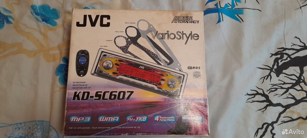 Магнитола jvc kd-sc 607