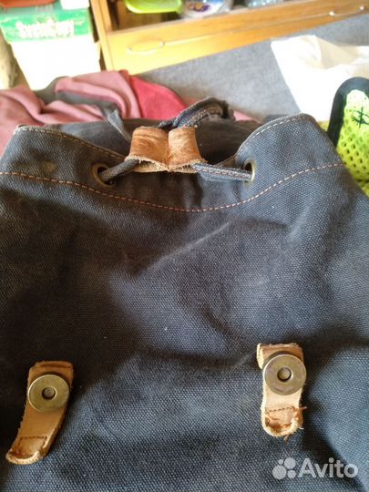 Рюкзак холщовый мужской