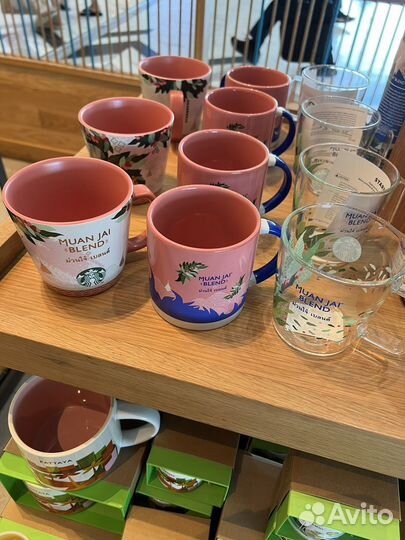 Кружка Starbucks Thailand / брелки Starbucks