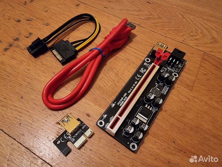 Райзер pci-e v009s-plus