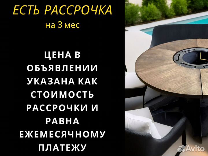 Модульные барбекю гриль столы для мероприятий