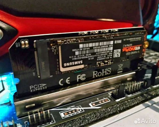 Адаптер плата m2-Nvme To PCI для PC и Mac Pro